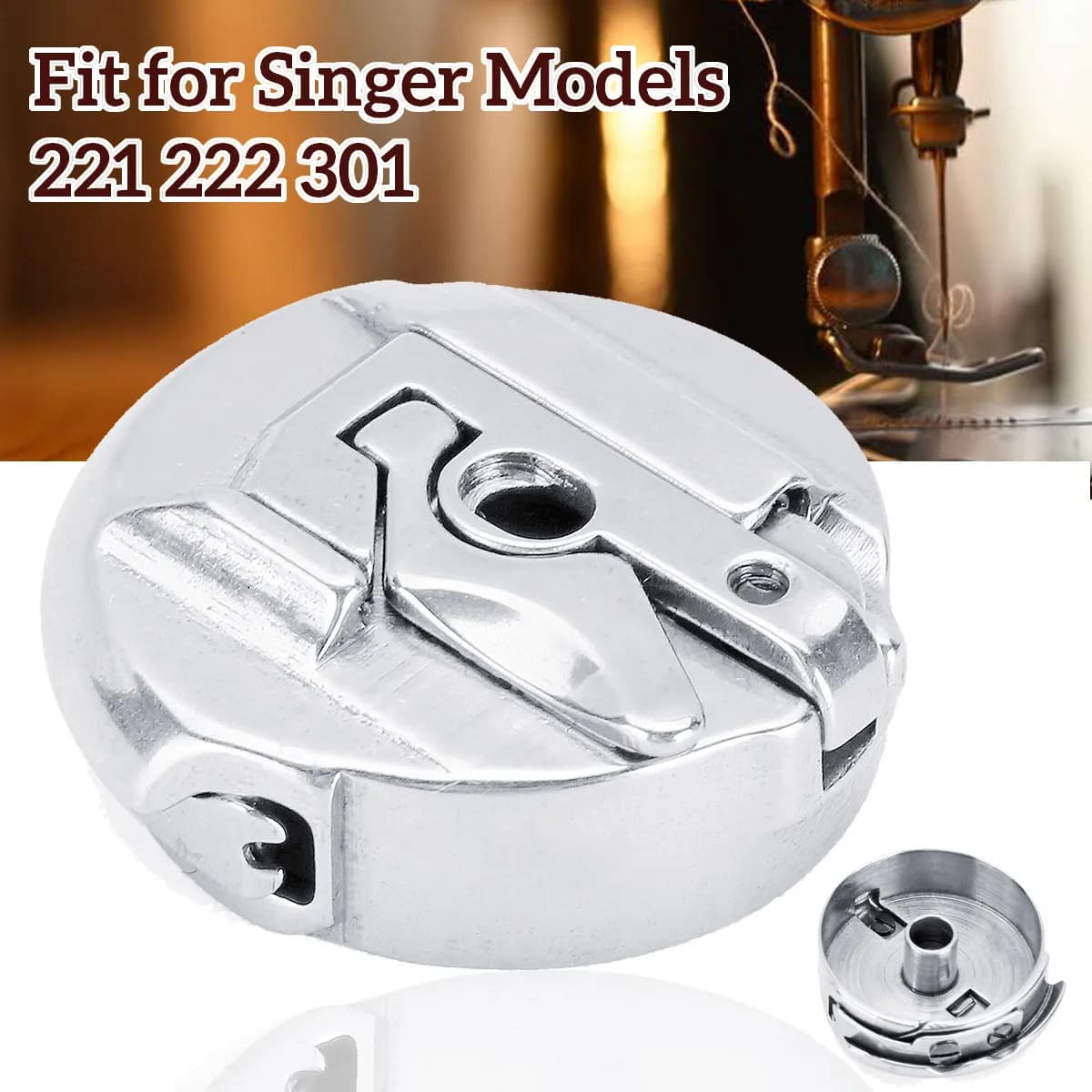 Bobbin Case #45750 For Singer Feather Weight Model Sewing Machine 221 222 301