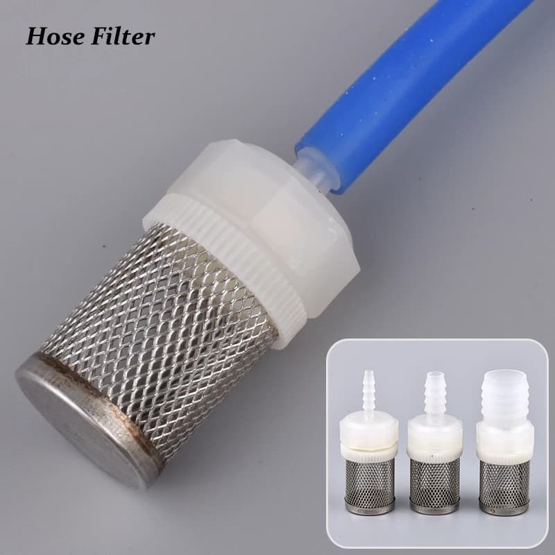 1/2 ''4 ~ 20mm self-washing pipe filter for garden irrigation aquarium fish tank filter for water pump stainless steel mesh filter