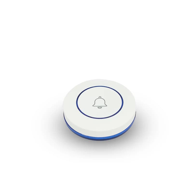 Nuovo pulsante campanello per porta campanello senza fili 433 MHz per sistema di allarme di sicurezza domestica Hardware 433,92 MHz codice di apprendimento telecomando