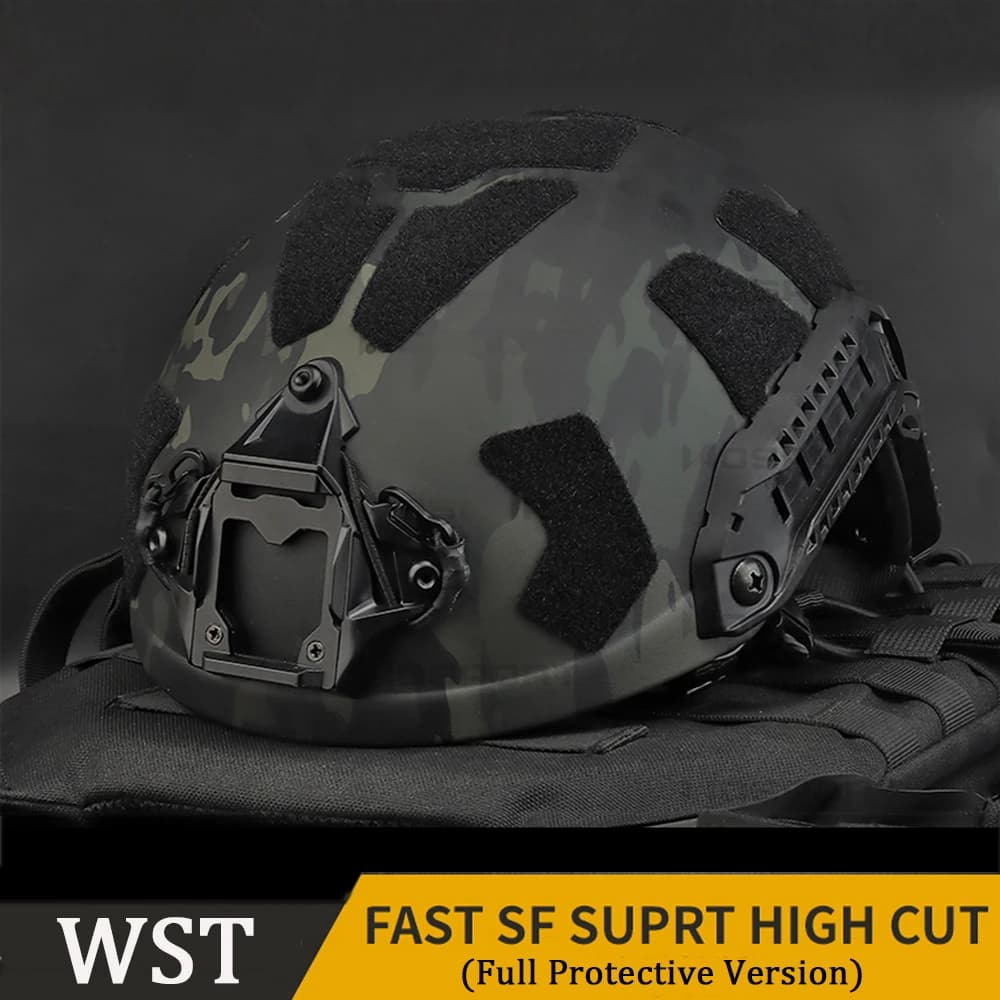 Tactical Protective Helmet VELOCE SF SUPER HIGH CUT Outdoor Hunting Tiro CS Helmet Softair Safety Equipment for cycling