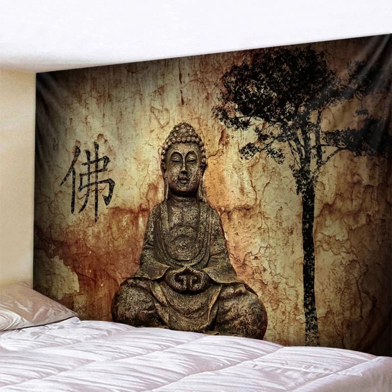Indian Buddha Meditation House Decoration tapestry Mandala tapestry Hippie Bohemian decorative yoga mat sheet bedroom