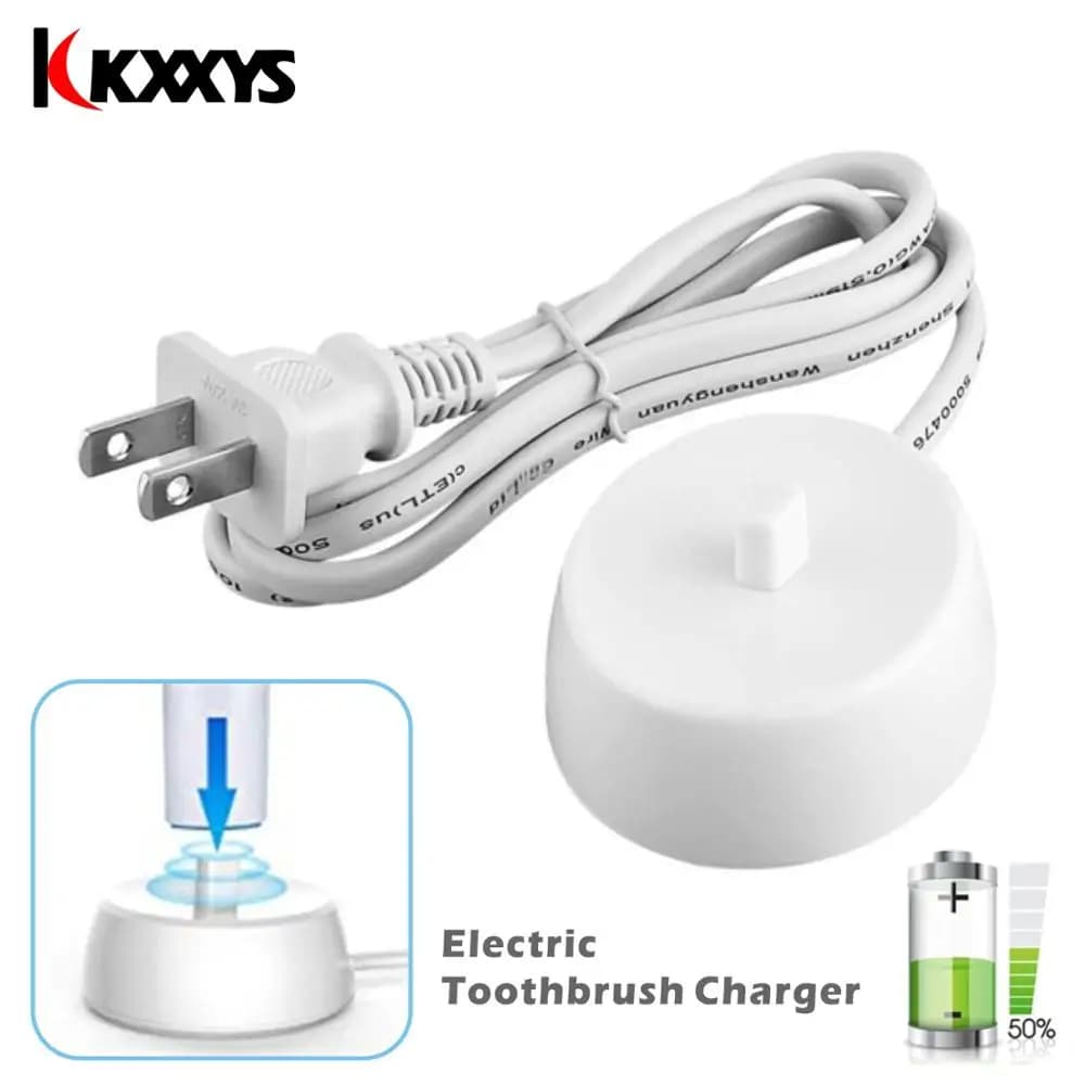 Replacement electric toothbrush charger model 3757 110-240V suitable for Braun Oral B D12 D17 OC18 D20 D29 D34 charging base