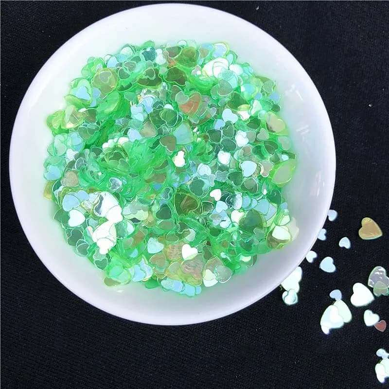 100 g/lotto 3mm 4mm 6mm Cuori Paillettes Sciolti Paillettes Cucito Abbellimento Coriandoli Per Unghie Accessori FAI DA TE Decorazione di Cerimonia Nuziale 2026