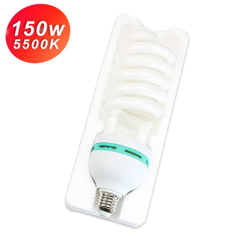 45/135/150W Lampadine a LED Fotografia Video Luce Lampada Lampadina Luce diurna E27 Presa per Softbox Photo Video Studio