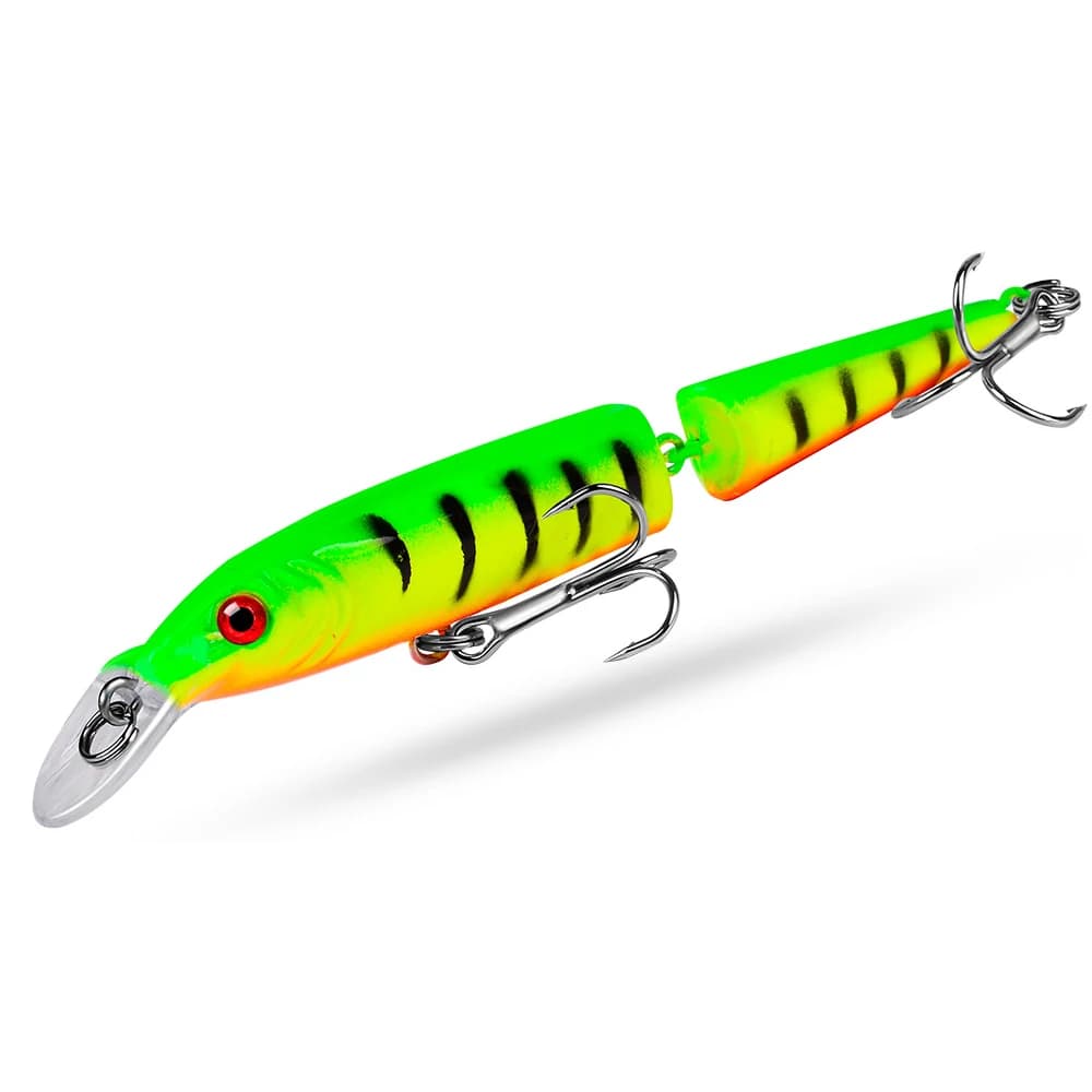 1PCS Multi Sezioni Wobblers Luccio 10.5 centimetri 9g Esche Da Pesca Isca Artificiale Esca Snodata Crankbait Minnow Per la Pesca Alla Carpa attrezzatura