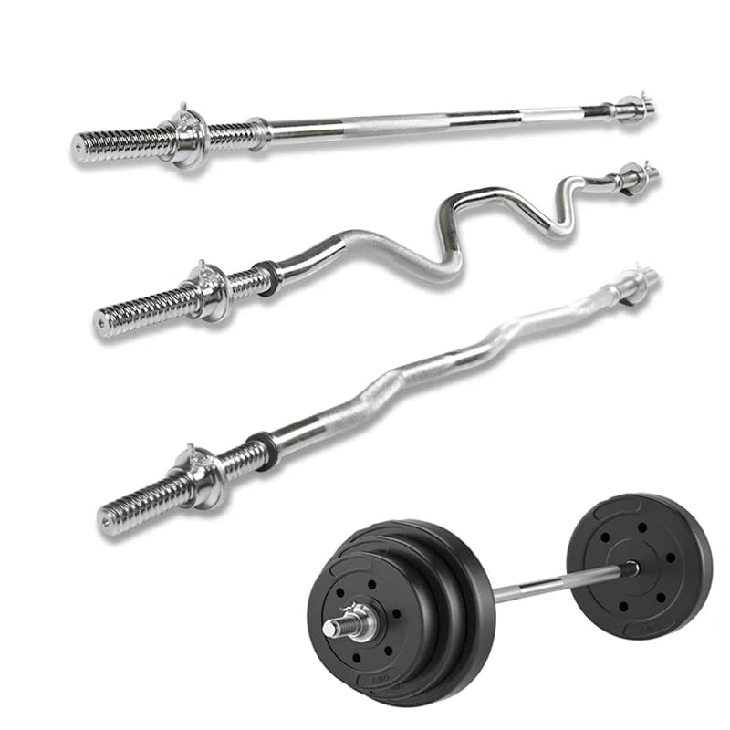 Handlebar Standard straight and curved, weight lifting, exercise balance, gym and home, fitness equipment, 25mm, 1.2m, 1.5m