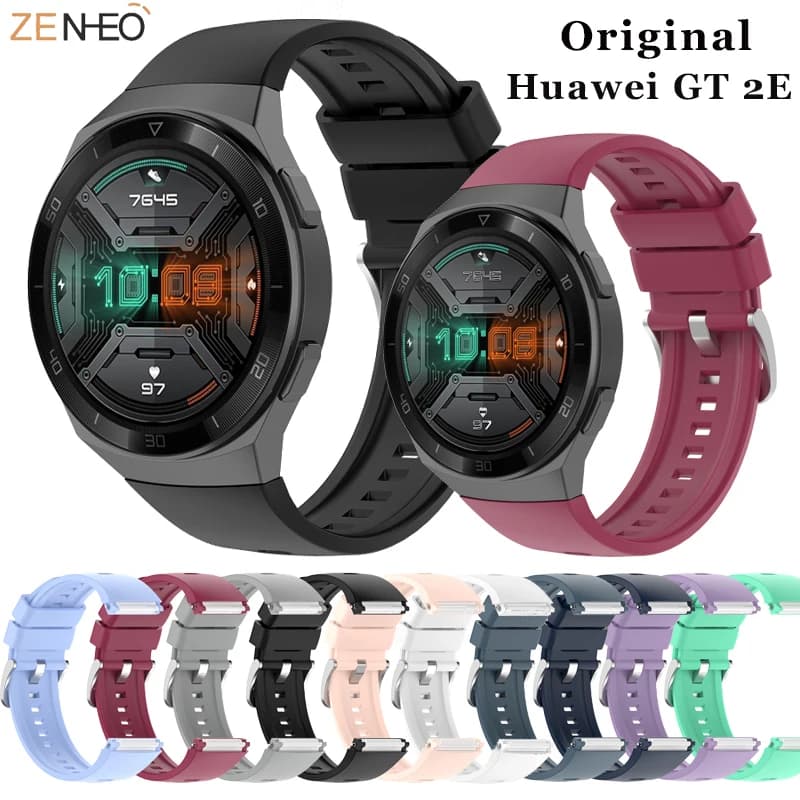 ZENHEO cinturino per orologio sportivo in silicone per Huawei watch GT 2e cinturino originale SmartWatch cinturino di ricambio GT2e cinturino da 22 mm