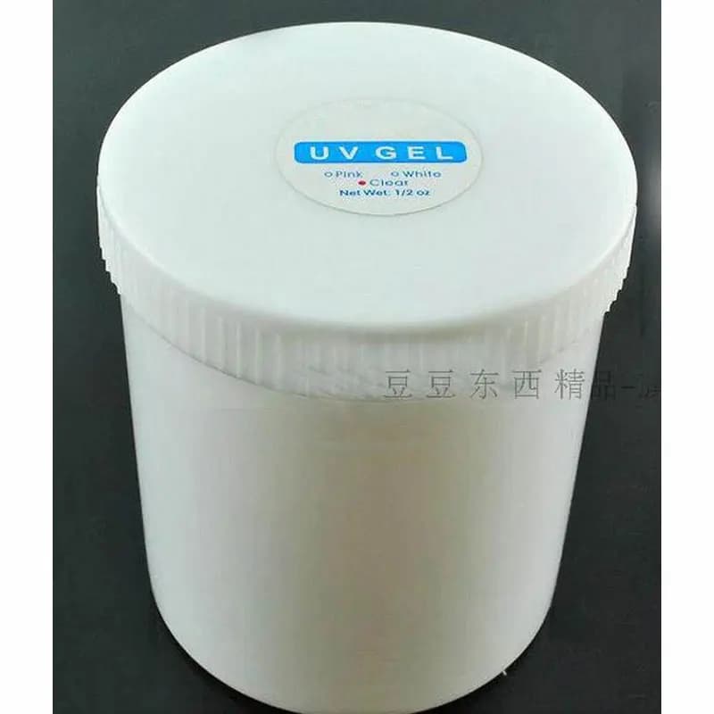 1 KG Clear UV Gel Nail Builder Gel per estensione unghie trasparente strumenti per Manicure francese per Nail Art