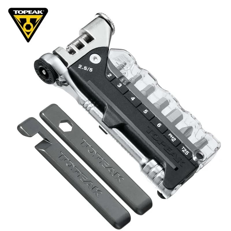 Topeak TT2520 Ratchet Razzo Chiave Della Bicicletta 15 in 1 Strumento di Kit di Riparazione Bicicletta MTB Strumenti di Manutenzione Portatile Della Bici Multi Tool set