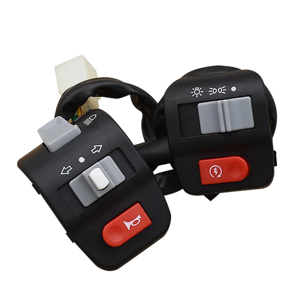 Motorcycle Switches Clacson Button Direction Indicator ON/OFF Button Control Switch for Yamaha Electric Bike Scooter Handlebar Switch Light
