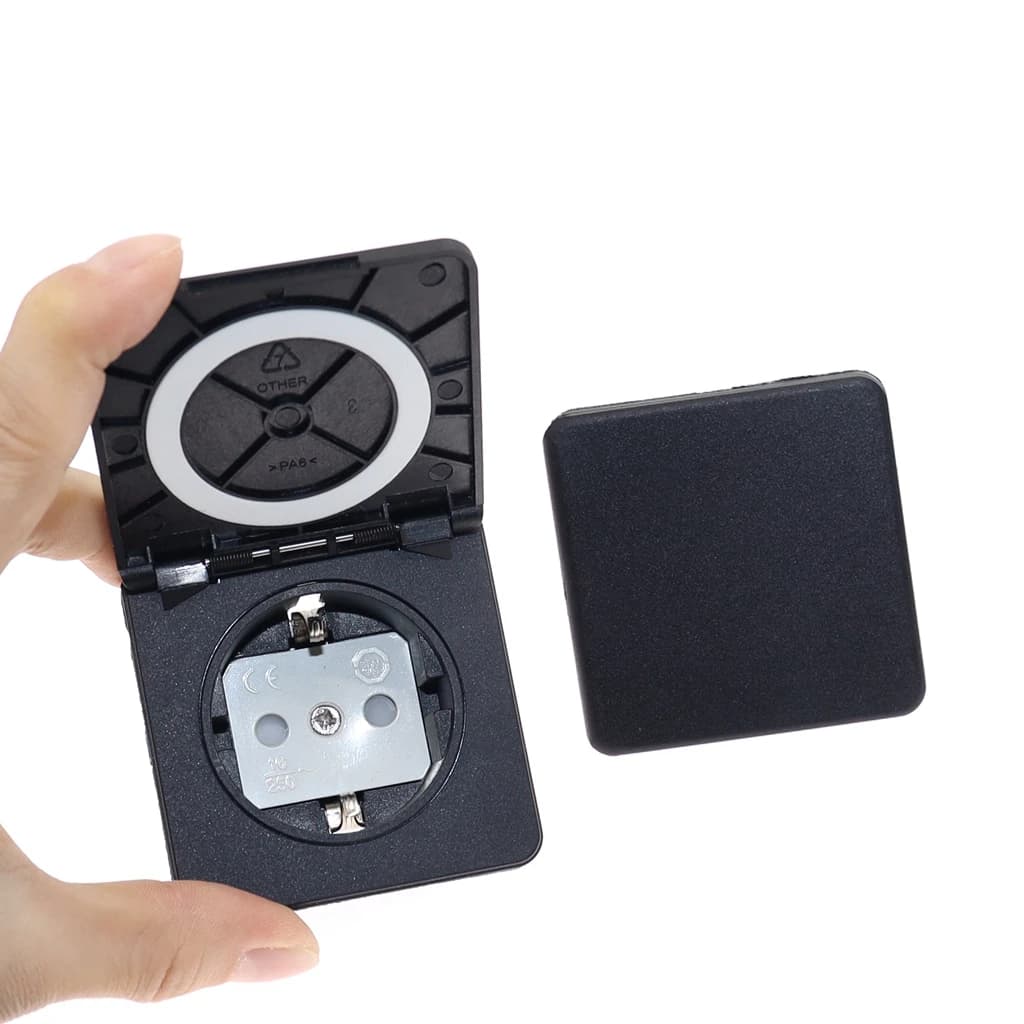 Germany industrial grip waterproof plug socket ue cover waterproof electrical supply connector safety socket