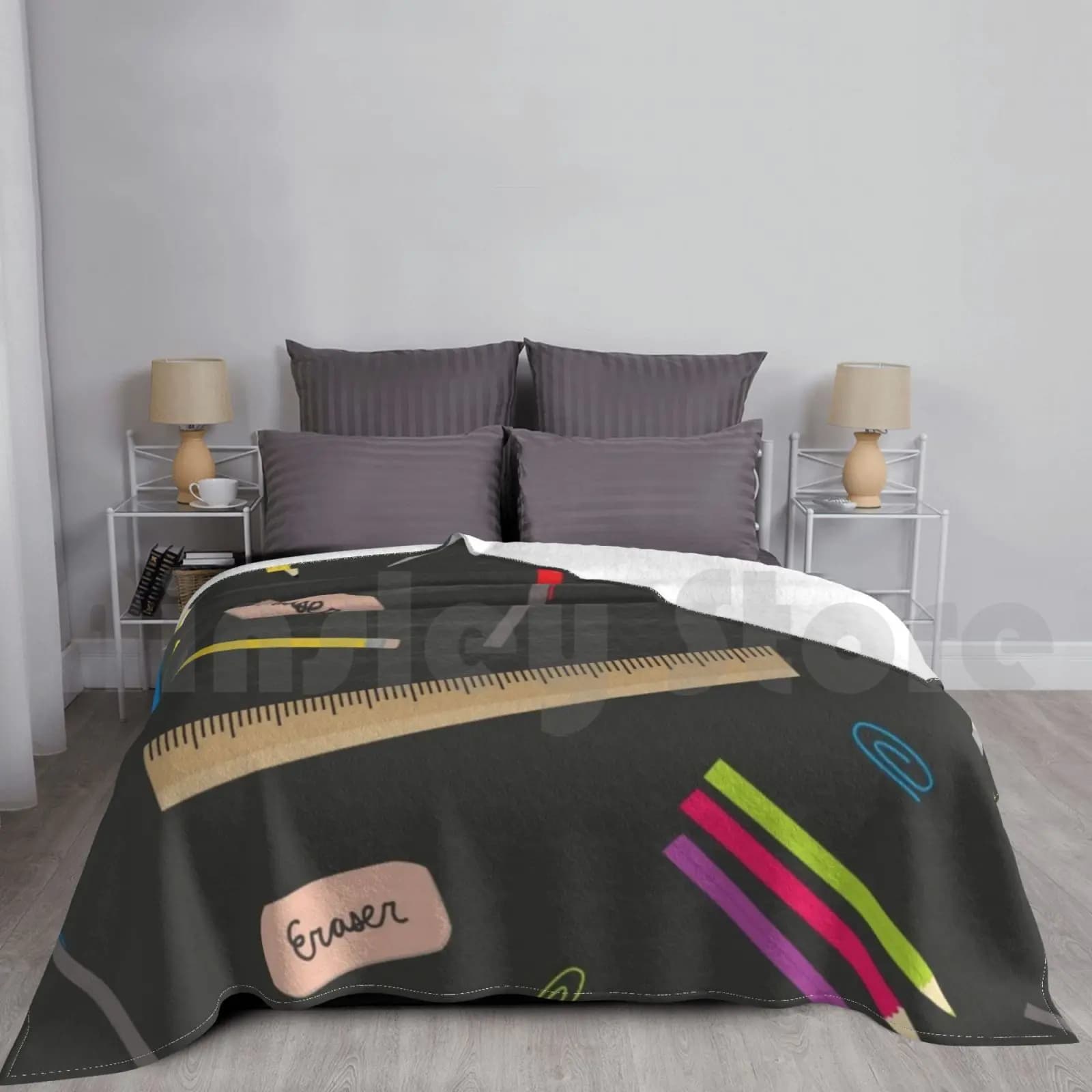 Ritorno a scuola-Forniture Coperta Moda personalizzata 366 Ritorno a scuola Materiale scolastico per la scuola Forbici a matita