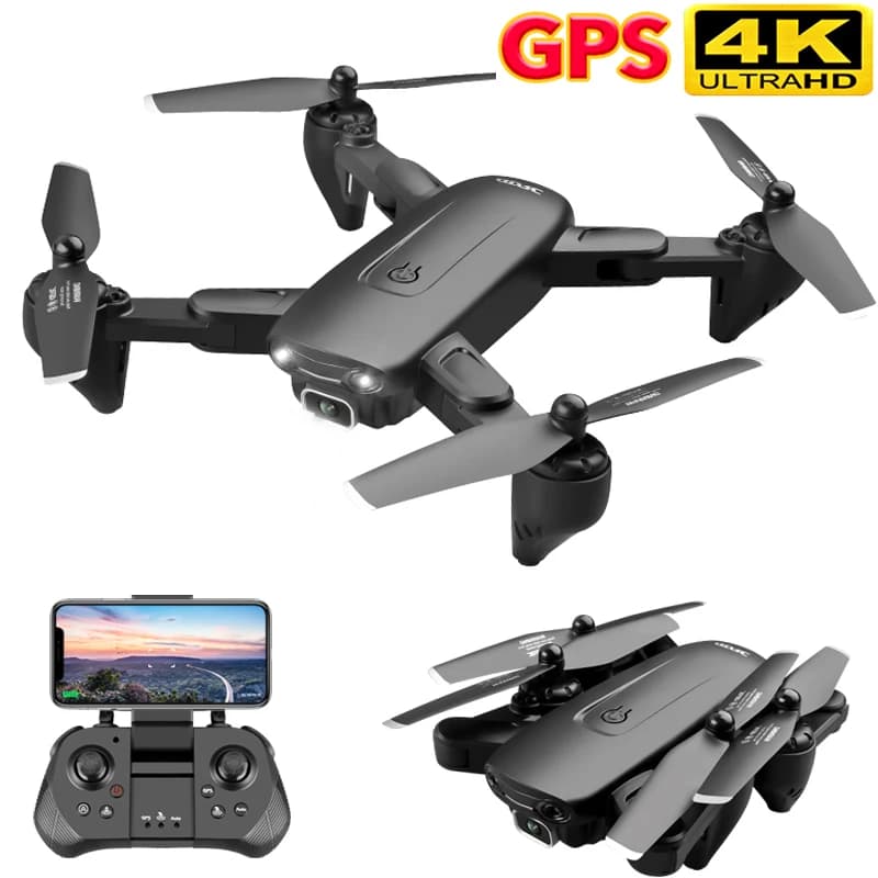F6 GPS Drone 4K Camera HD FPV drones with Follow Me WiFi folding optical flow RC Quadcopter toys Dron professional