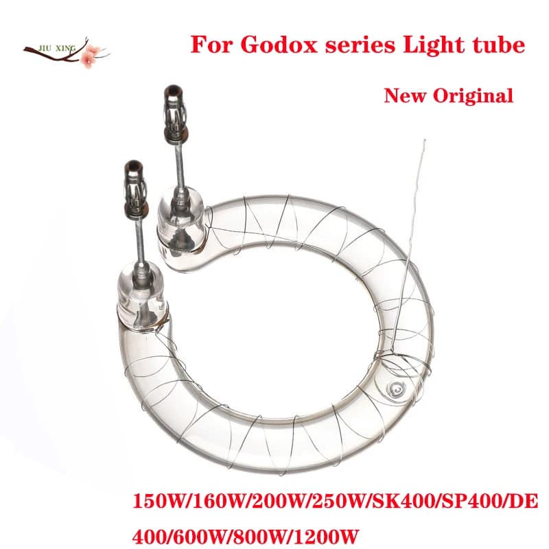 Nuovo originale per Godox 150W 200W 250W 300W SK/SP400W 500W 600W anello Flash Tube lampada allo xeno parte di riparazione Flashtube