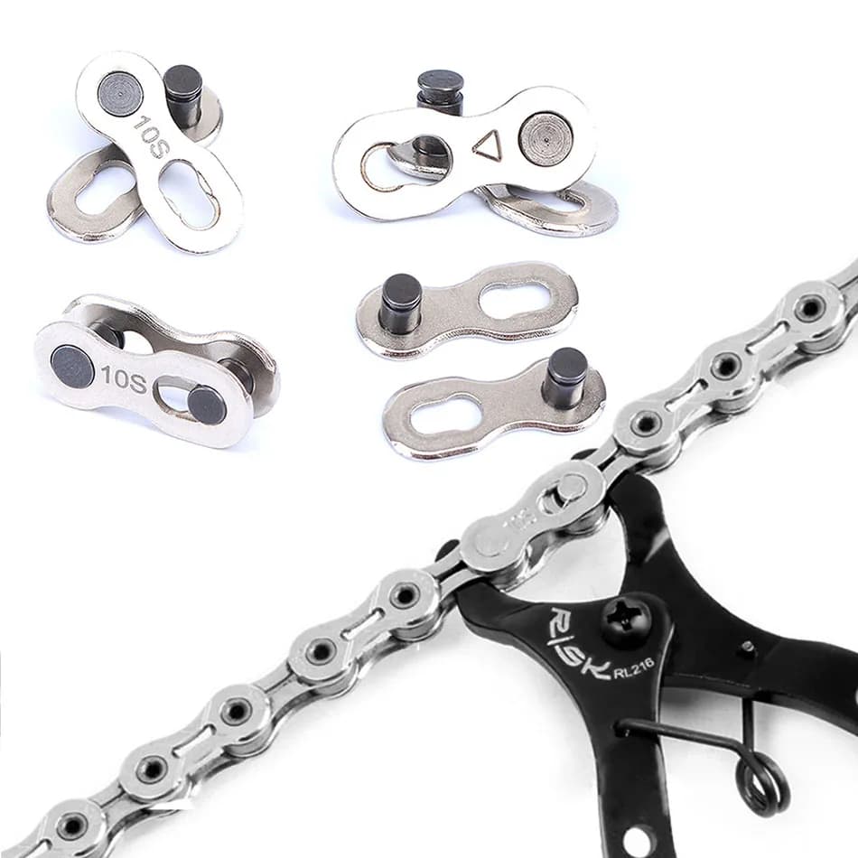 1 / 3 Pair blocco connettore catena bicicletta collegamento rapido giunto bici da strada fibbia magica accessori MTB maglie ciclismo 6/7/8/9/10/11/12S