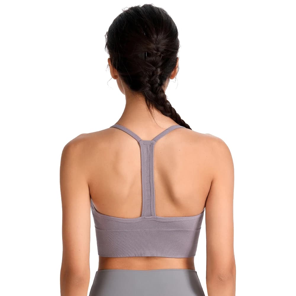 Abbigliamento sportivo per donna Reggiseno da palestra Taglie forti XXL Alto impatto Antiurto Wirefree Racerback Corsa Yoga Allenamento Top per fitness