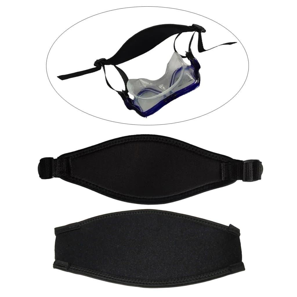 Underwater mask straps for underwater equipment cover Neoprene- cover for underwater mask in soft Nylon Comfort for snorkeling masks for scuba diving