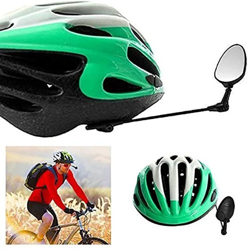 Universal Pro helmet Bicycle Mirror Adjustable Bike MTB Road Bike Bicycle Mirror Rearview Bike Accessories