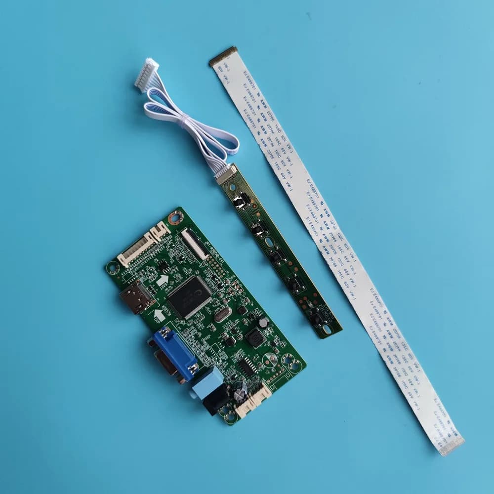 Per N140BGE-E43/EB3/EA3 scheda Controller 1366X768 schermo display monitor LCD EDP KIT VGA DIY DRIVER 30pin 14"
