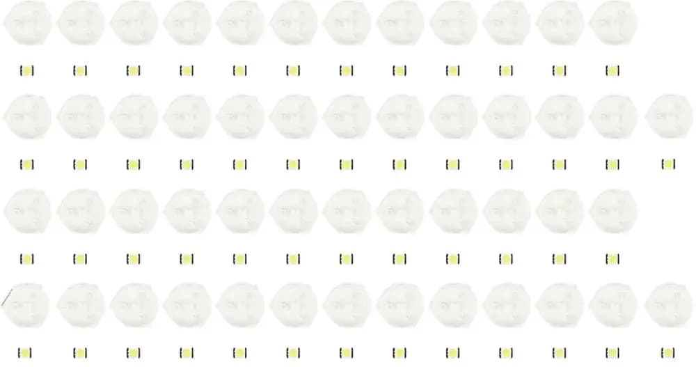 Led spare lens and spread for Led Sam Sung/his Nense strips (set of 50)