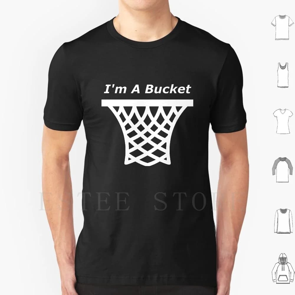 I'm A Bucket T Shirt Cotton Men Stampa fai da te Basket Tyler Herro Im A Bucket Basket UK Basket