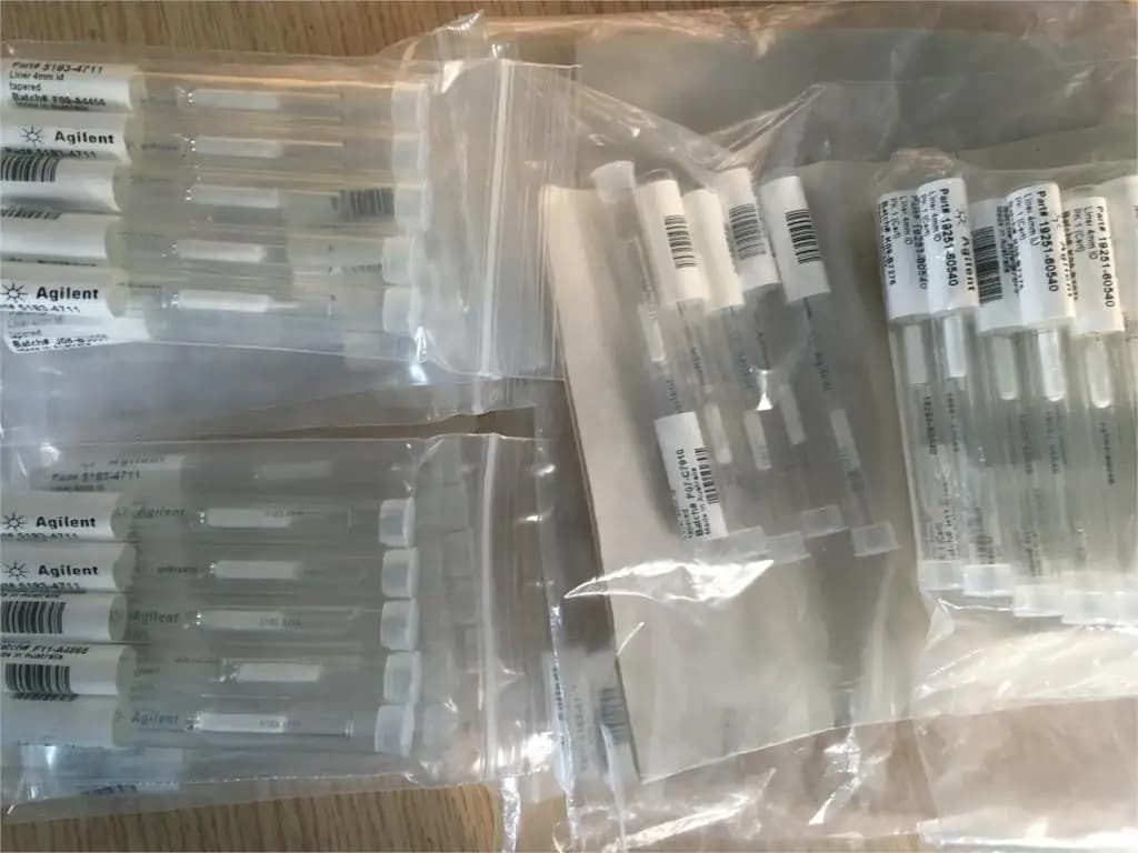 PER 1 pezzo Agilent Liner 5183-4711 5062-3587 5183-4647 5181-3316