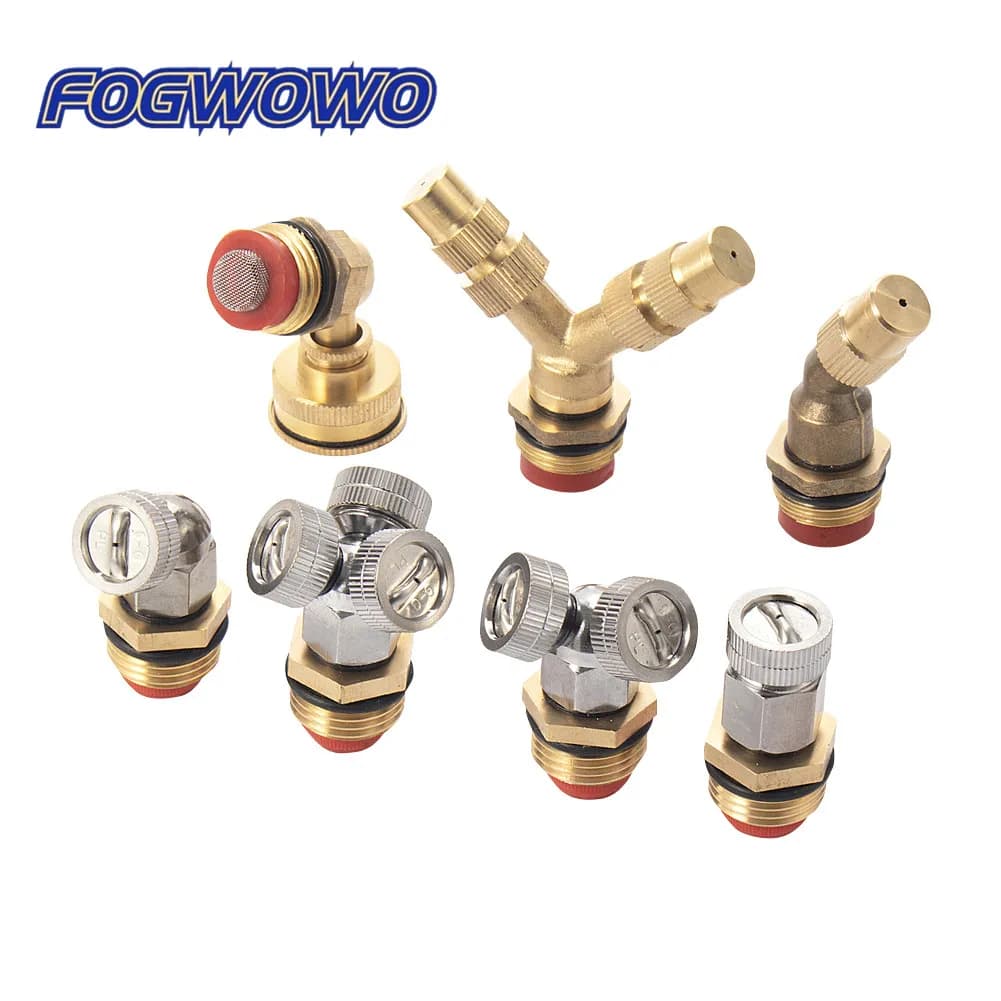 1/2''External Thread Connectors Atomization Sprayer Head With Water Filter By Garden of Irrigation For Flowers Meadow Agriculture Villas