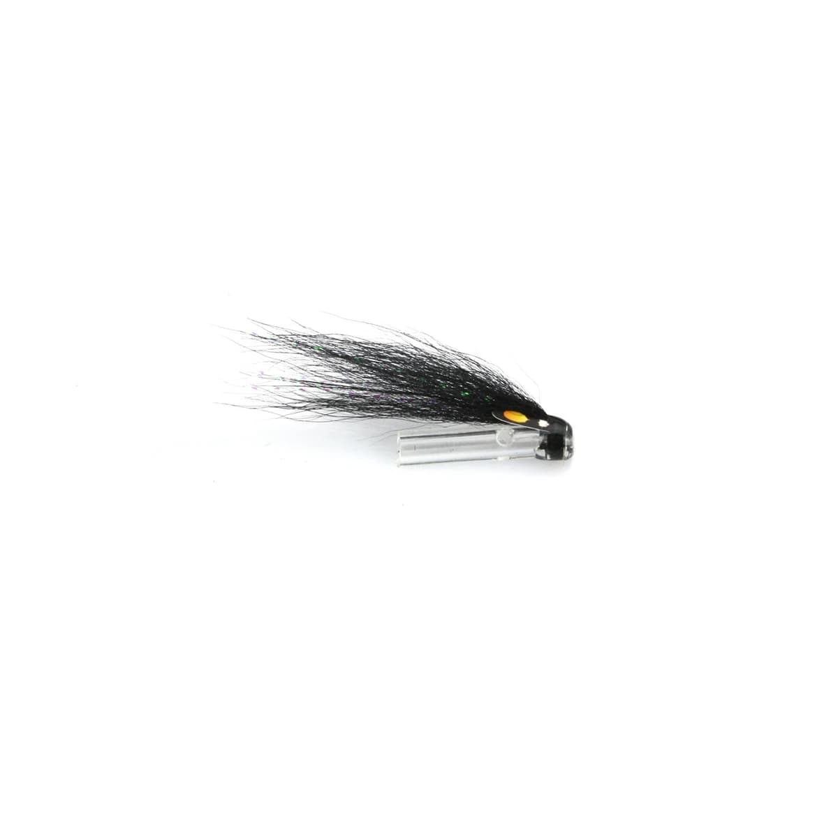 Collie Dog Micro Riffle Hitch Tube Fly Salmone Trota di mare Mosche Tubi di plastica (confezione da 8)