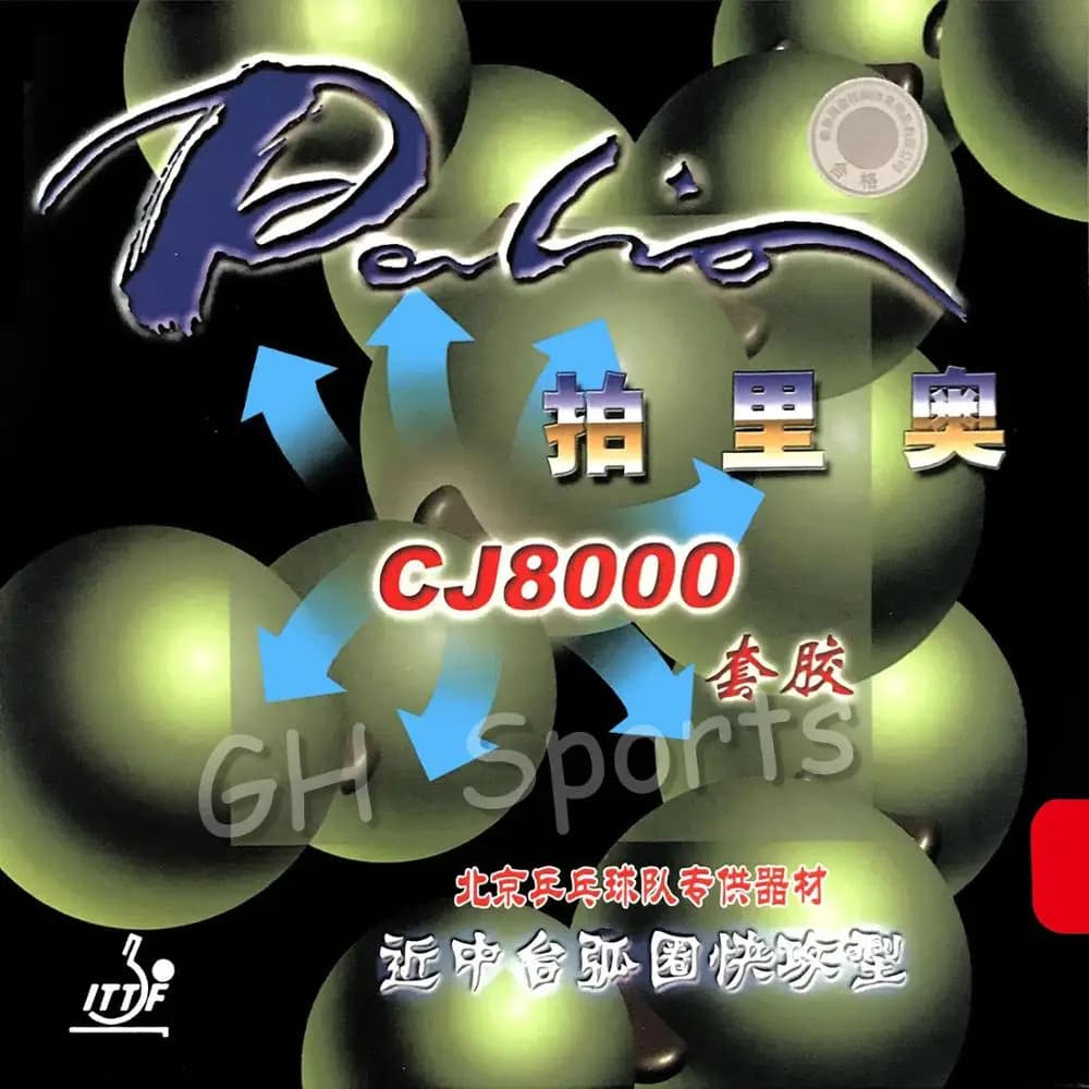 Palio CJ8000 Pips In gomma da Ping Pong con spugna 40-42 gradi gomma da Ping Pong per racchetta da Ping Pong