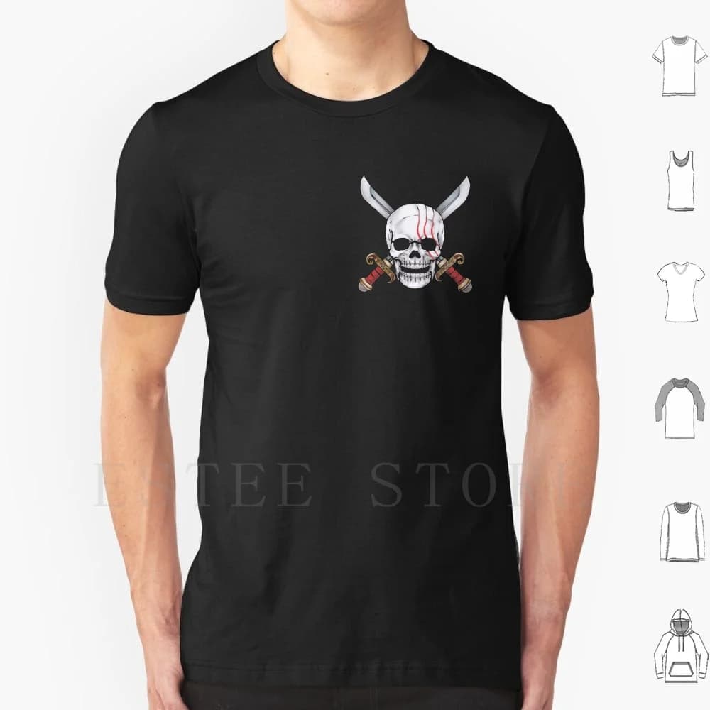 Shanks Disegno T Shirt di Cotone Da Uomo FAI DA TE Stampa Barba Bianca Logo Cultura Pop Rufy Animates Manga Pirata Bandiera Nostalgia Zoro