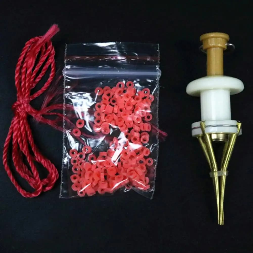 Lombrico Bloodworm Clip Bait Clip Bander pesca Carp Clip lombrico Clip pesca affronta esche strumenti di pesca esche da pesca scatola