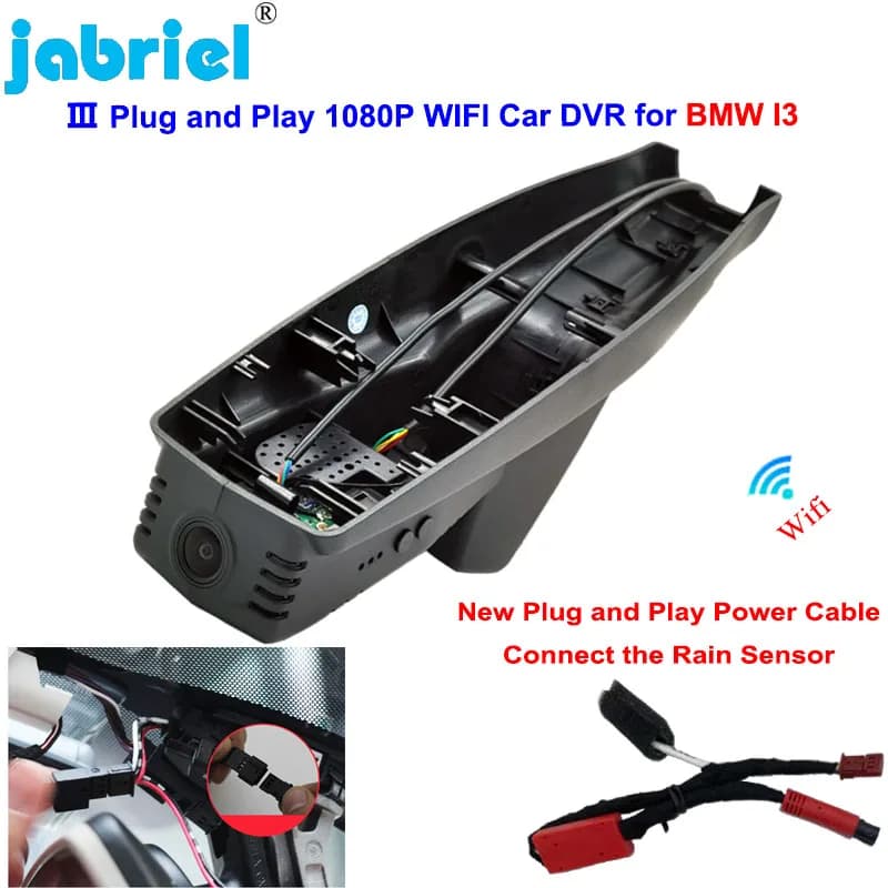 New Plug And Play HD 1080P Hidden WIFI Car Dvr Dash Cam Car Camera for BMW I3 I01 2013 2015 2016 2017 2018 2020 2021