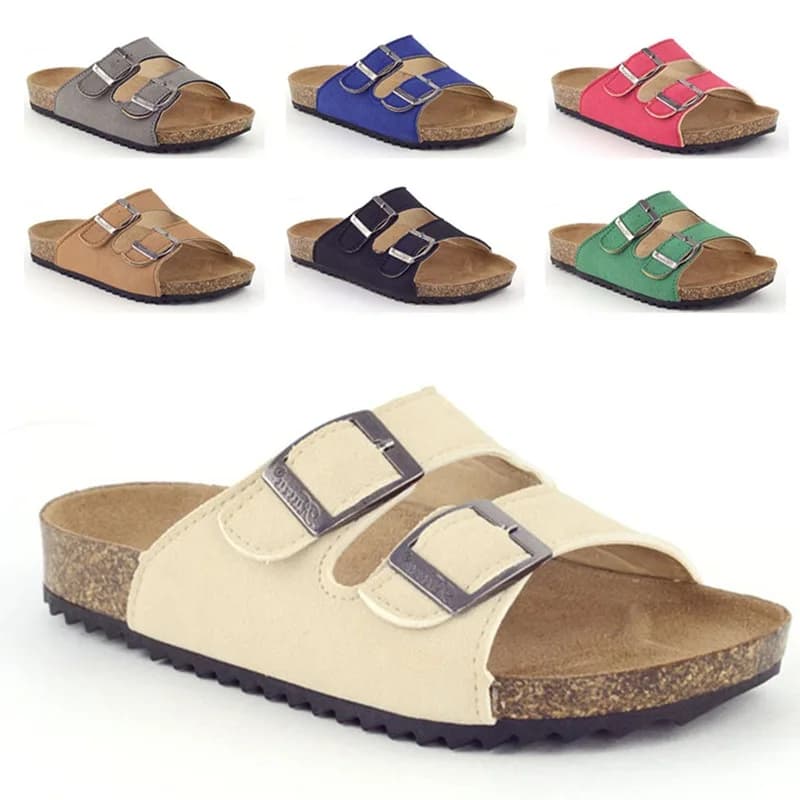 Pantofole in sughero per bambini Sandali estivi alla moda Scarpe per bambini Slip On Sandali per bambini e ragazze