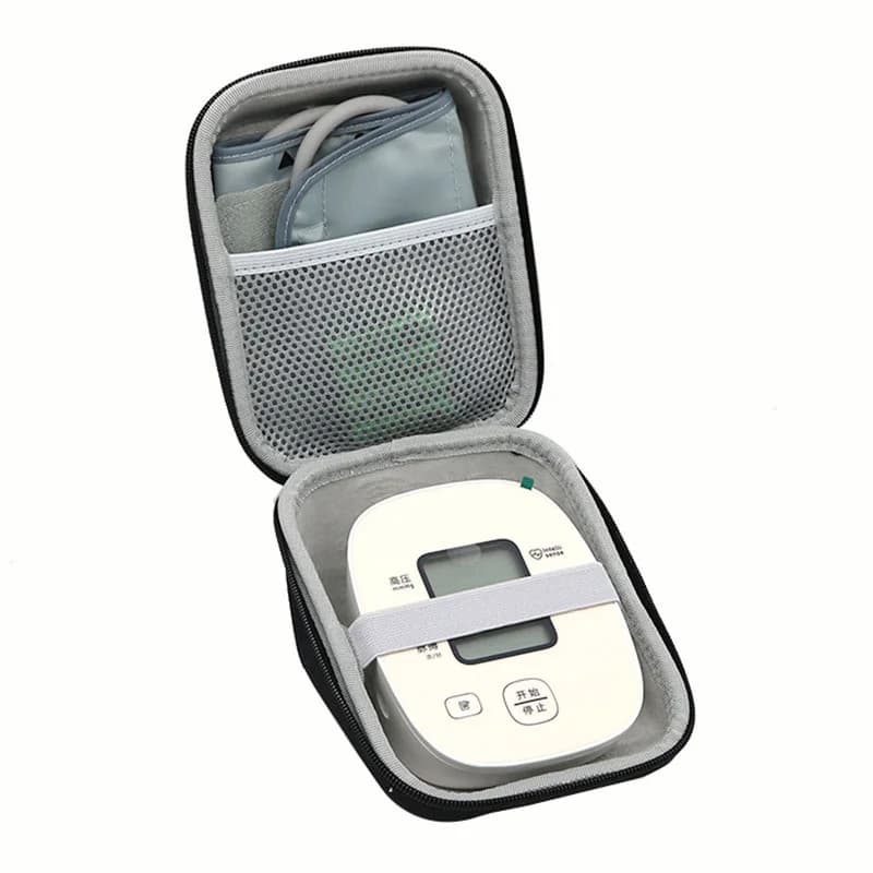 Portable Wrist Pressure Monitor Case for Wrist Mower Fabric Case for Tonometer Meter