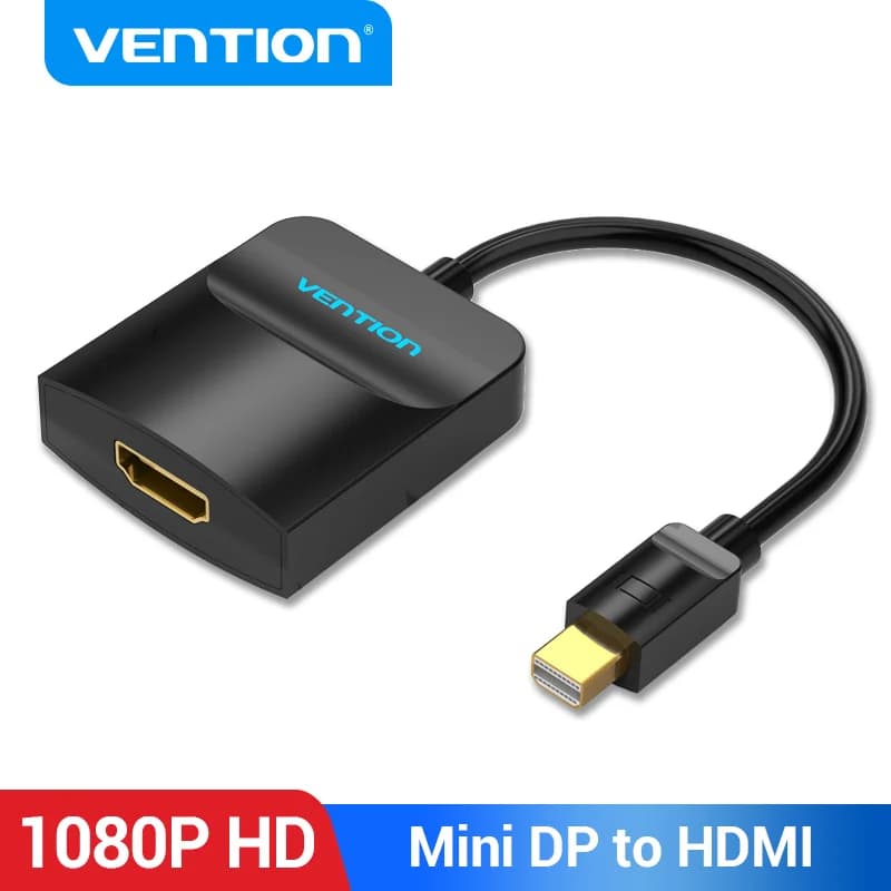 Vention Mini DisplayPort adattatore cavo HDMI Thunderbolt 2 convertitore maschio a HDMI femmina per MacBook Air Pro Monitor Mini DP