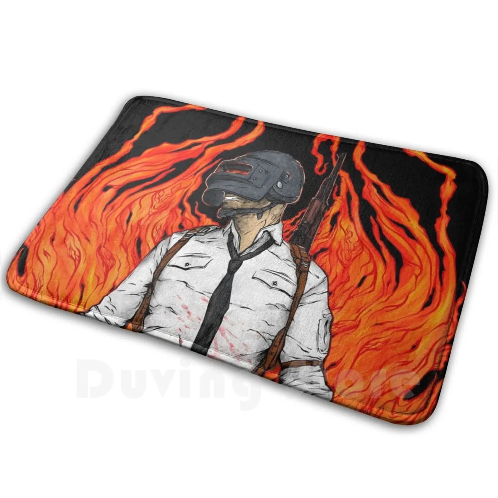 Pubg Tappeto Tappetino Tappeto Cuscino Morbido Antiscivolo Pubg Playerunknowns Battlegrounds Vincitore Pollo Cena Pochinki Gatka Livello 3