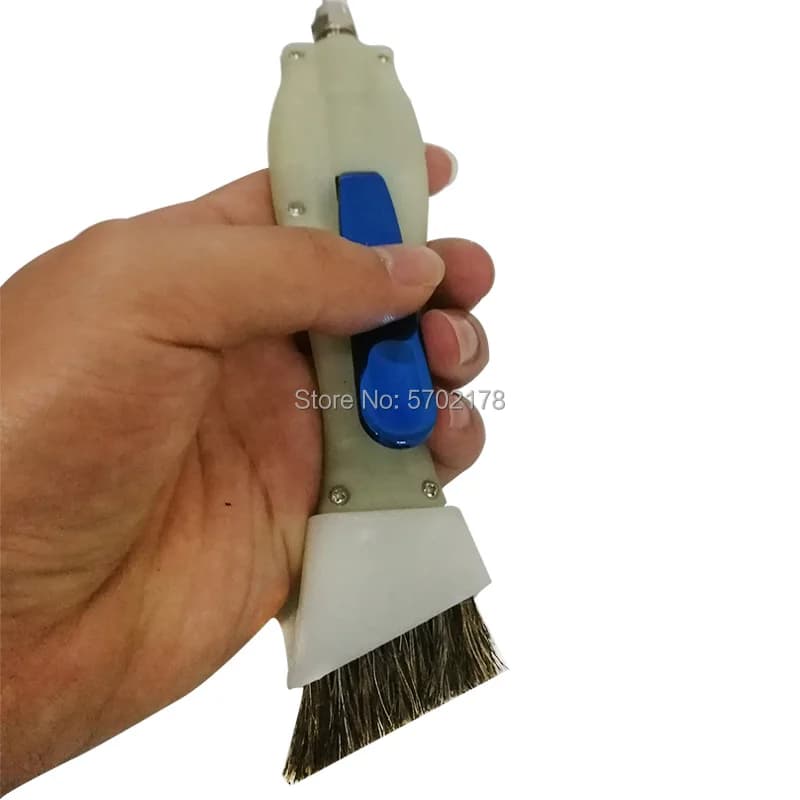 Spazzola per colla in setola per calzature in pelle