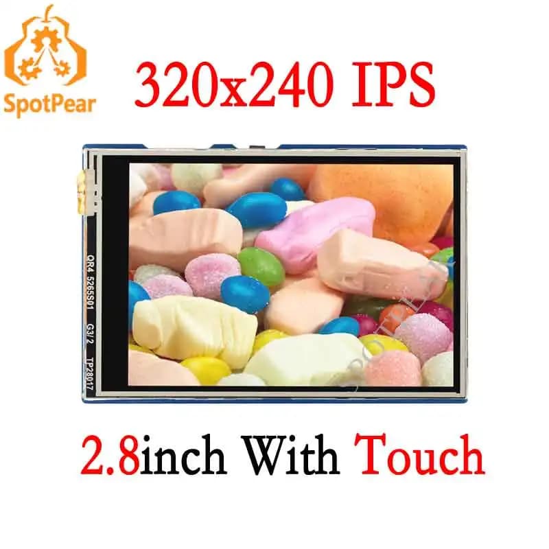 Raspberry Pi Pico modulo Display LCD da 2.8 pollici Touch Screen da 2.8 pollici 262K colori 320 × 240