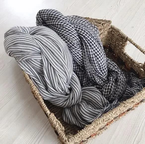 2020 nuovo Giapponese di Stile Unisex di Inverno Modale Sciarpa In Cotone A Quadri e Della Banda di Disegno Lungo delle Donne Dello Scialle delle Sciarpe Degli Uomini di Modo sciarpa