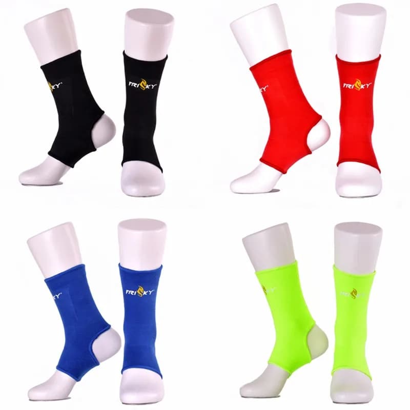 Protezione sportiva compressione supporto caviglia supporto elastico cintura in nylon supporto Taekwondo Muay Thai calcio basket caviglia
