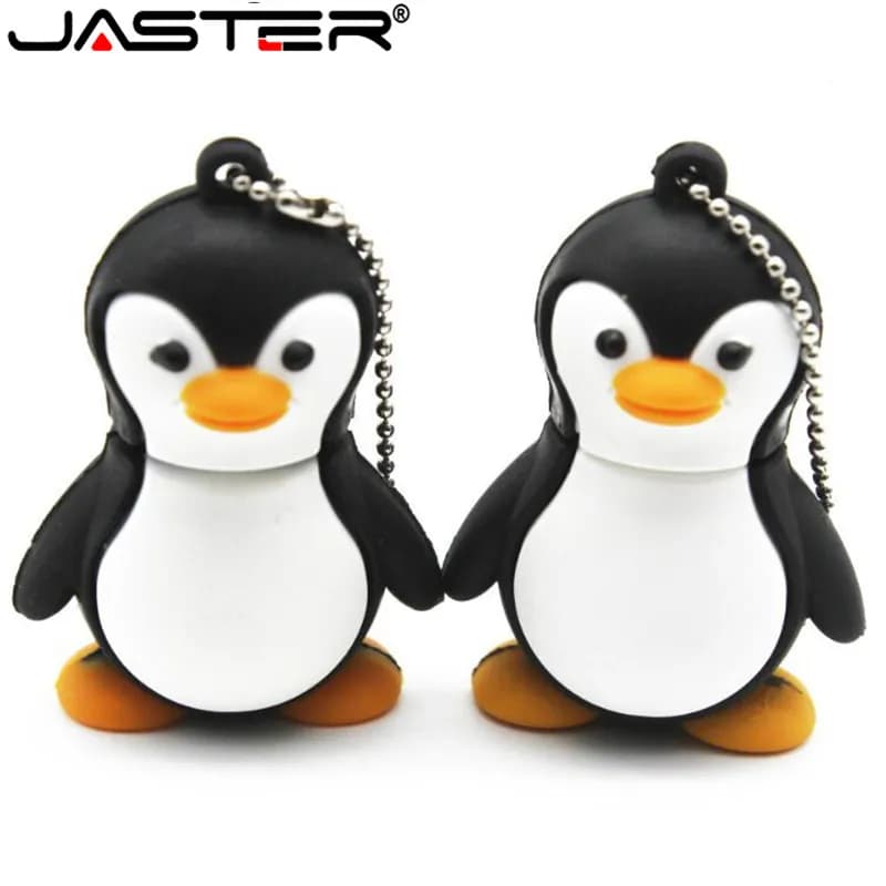 JASTER Lovely Penguin Animal 4GB 8GB 16GB 32GB 64GB Cartoon Memory Stick Pendrive Avenger Usb Flash Drive regalo