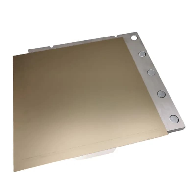 Funssor Voron2.4 Stampante 3D Letto con piastra magnetica in alluminio Ultem PEI Kit di aggiornamento con foglio a molla Piastra di costruzione magnetica