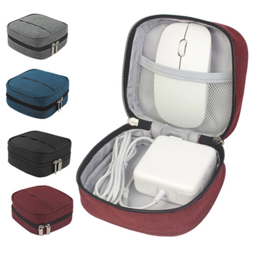 Accessori per organizer per dispositivi elettronici Borsa per organizer per cavi Custodia portatile impermeabile per cavi da viaggio per caricabatterie per cavi USB