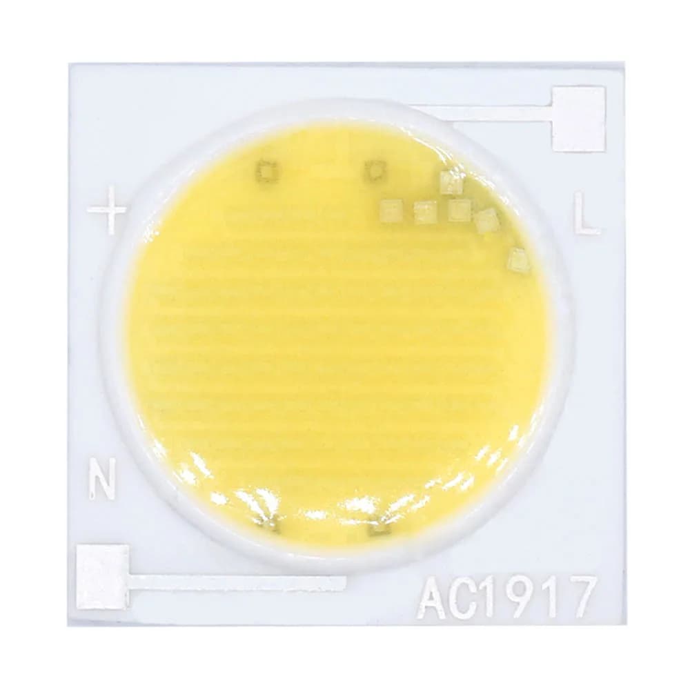 LED COB Chip ceramico AC 220V 12W 15W 20W 30W 50W Smart IC Illuminazione led Perline fai da te per faretto led Buld Bianco caldo e freddo
