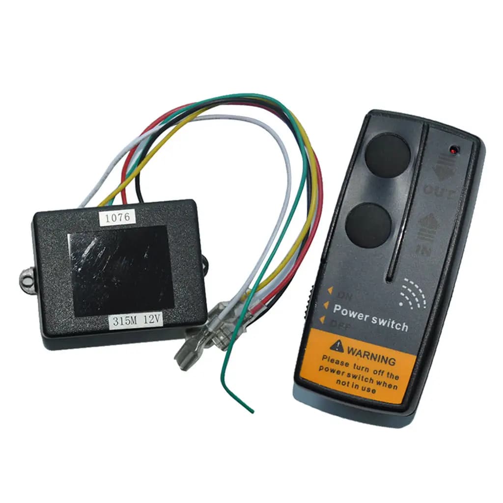 Kit interruttore telecomando senza fili Controller verricello verricello ancora per pontone barca marina