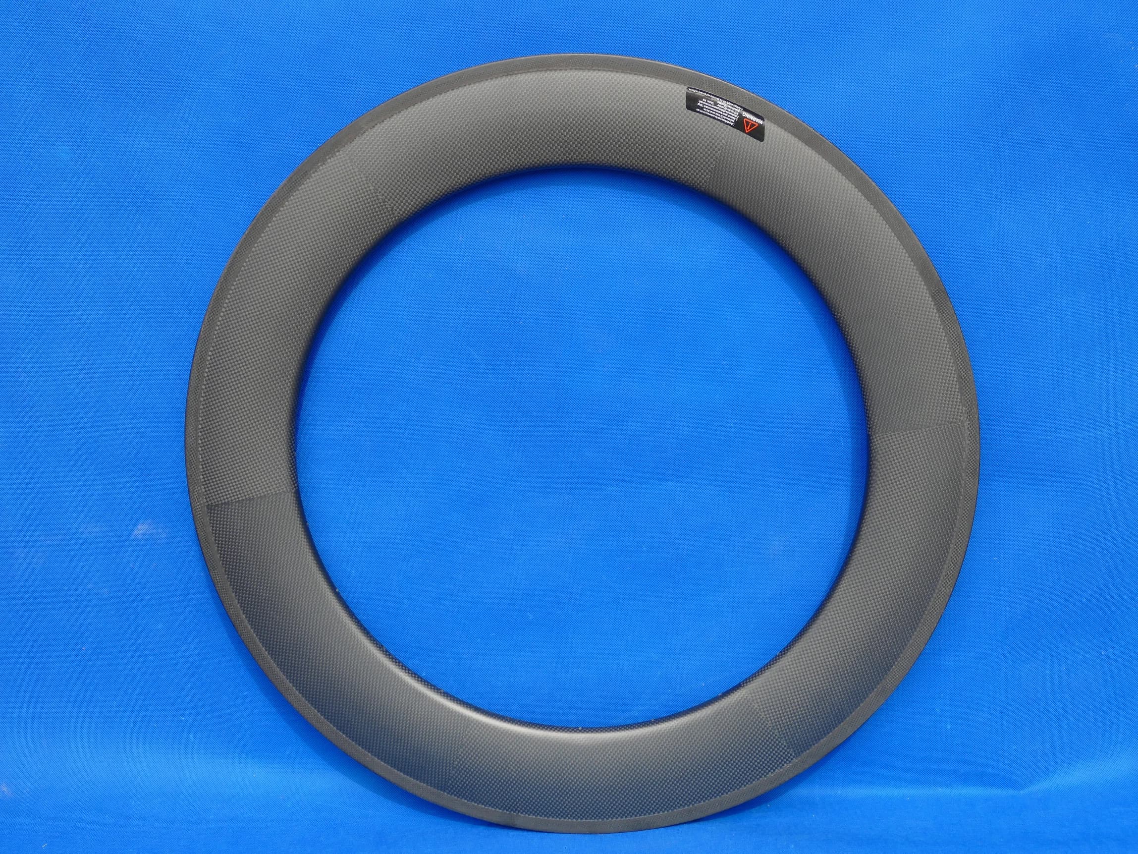 Cerchioni tubolari per bici da strada interamente in carbonio, larghezza 88 mm, larghezza 25 mm, superficie frenante in basalto