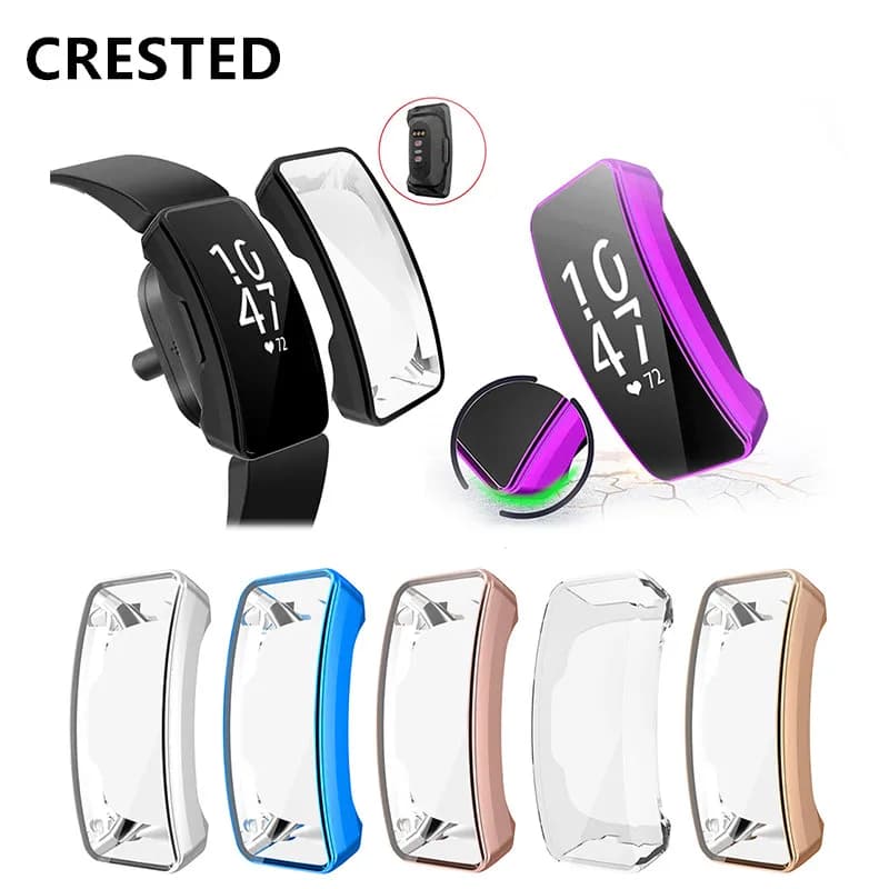 Custodia protettiva in TPU per Fitbit Inspire Smart Watch custodia protettiva di ricambio per Inspire HR Band accessori