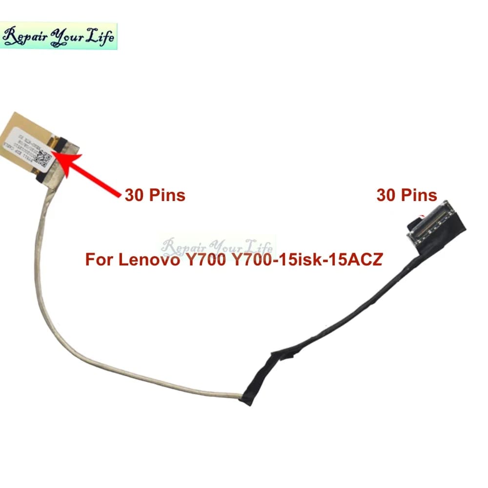 Cavo schermo LCD LVDS da 30 pin per Lenovo IdeaPad Y700-15 Y700-15ISK 5C10K28146 DC02001X510 BY510 BY511 EDP Cavo connettore video