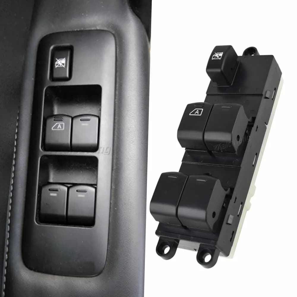 25401JD001 Schalter Per Nissan Qashqai J10 2.0 dCi 4WD Navara D40 Veicoli Auto QZ 25401-JD001 Interruttore alzacristallo elettrico