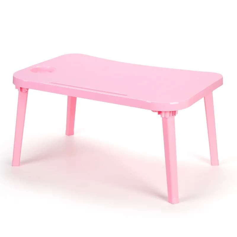 Tabella Del Computer Portatile pieghevole Notebook Scrivania Colazione Che Serve Letto Vassoi Regolabile Pieghevole con Flip Top e Le Gambe Del Computer Supporto Da Tavolo